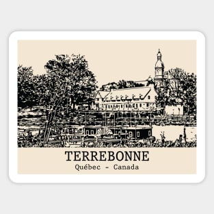 Terrebonne - Québec Magnet